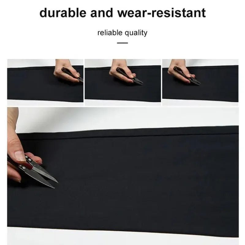 Men's ice silk suit pants Elastic mid-waist baggy trousers Straight business trousers