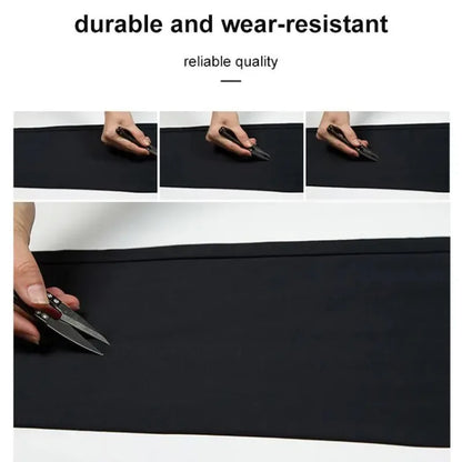 Men's ice silk suit pants Elastic mid-waist baggy trousers Straight business trousers