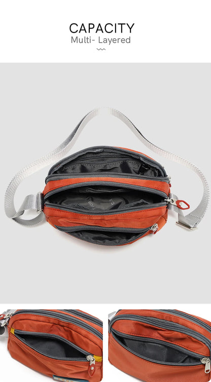 Fouvor Women Shoulder Bag Trend 2025 Nylon Small Crossbody Bag Fashion Sports Waterproof High End Messenger Bags Ladies 2587-19