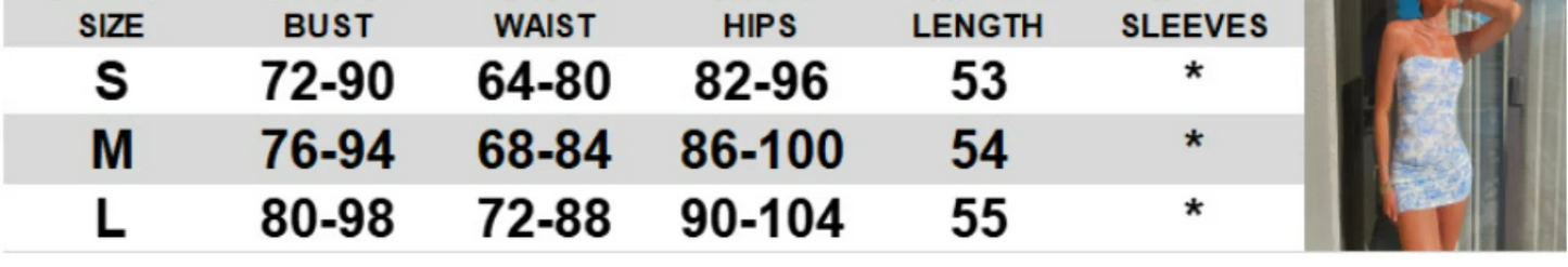 Oshfall 2024 new summer style sleeveless fashion printed sexy tube top slim short dress