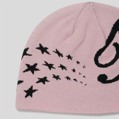 Women's Beanie Korean Wnter Knit Hip Hop Vintage Gothic Kpop Y2k Hats Streetwear Wool Caps Fashion Aesthetic Unisex Accessories