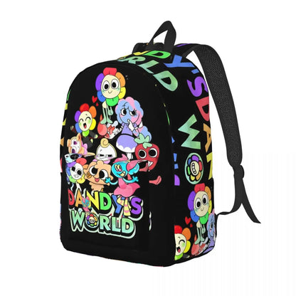 Dandys World Cool Backpack Lightweight High School Hiking Travel Game Logo Daypack for Men Women Laptop Computer Shoulder Bag 2