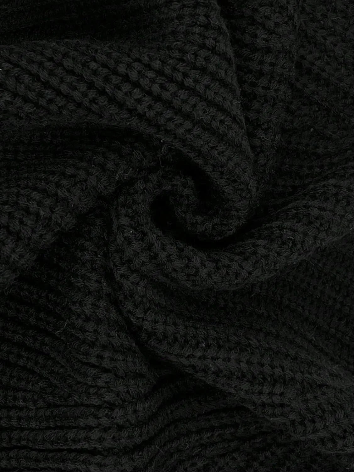 Shrug Raglan Sleeve Open Front Cardigan Elegant Solid Color Ribbed Knitted Cardigan For Spring & Fall Women's Clothing