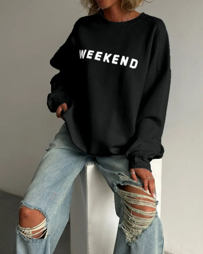 American Fashion Brand Harajuku Retro Letters Fashionable Loose Hoodie Women Street Hip-hop Punk Y2K Casual Oversized Sweatshirt YL 11