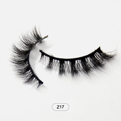 Dropshiping Makeup Mink Lashes Fluffy Soft Full Fake Eyelashes Natural False Eyelashes Wispy Lash Extension Z17 CHINA