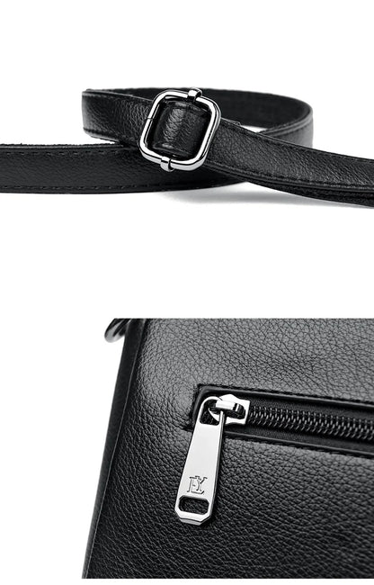 Versatile PU Crossbody Bag for Women Stylish High Quality Brand Design Zipper Solid Color Pattern Casual Daily Use Shoulder Bag - Badiee Stylez