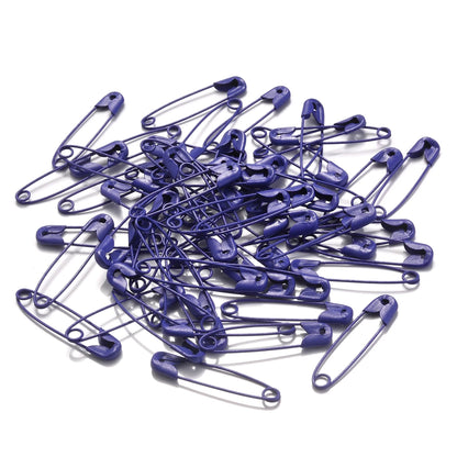 30pcs 6x30mm Colorful High Quality Safety Pins Paper Clip DIY Sewing Tools Metal Needles Large Safety Pin Brooch Accessories 14