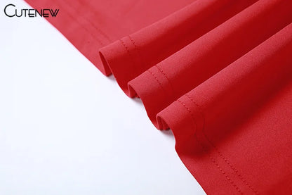 Cutenew Women's Elegant Solid Maxi Dress Sexy Halter Spaghetti Lady Long Dresses Bowknot Lace-up Girl Backless Female Party Robe