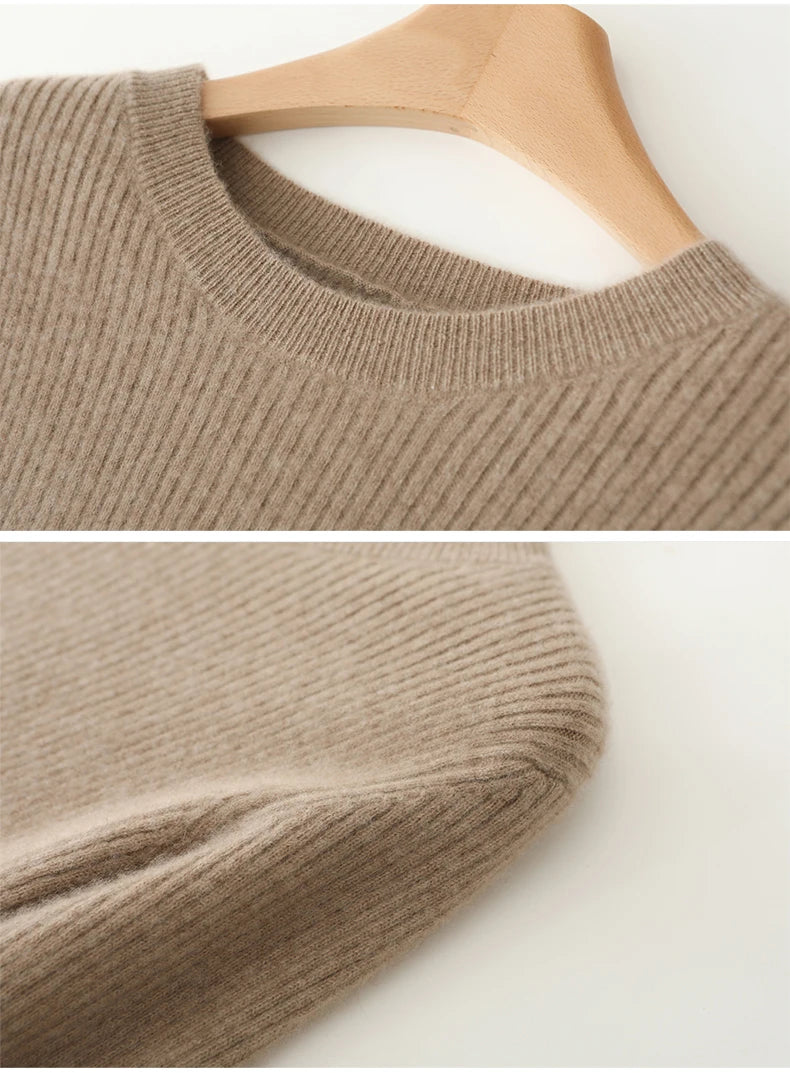 Women's Pure Wool Knitted Long Dress, Round Neck, Fishtail Skirt, Slim, Elegant, Casual, Fashionable, Sweater, 2024Autumn/Winter Badiee Stylez