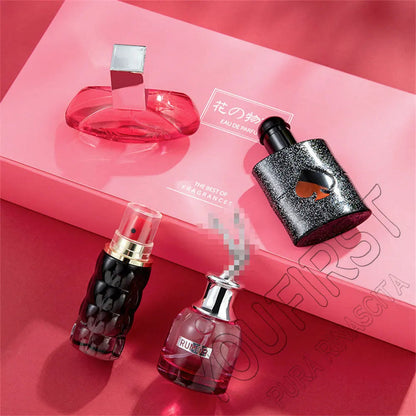 Private Brand Perfume Women Eau De Parfums Dames 105ml Perfumes De Mujer Originales Gift Box 4Pcs Set Natural Floral Scent Spray Badiee Stylez