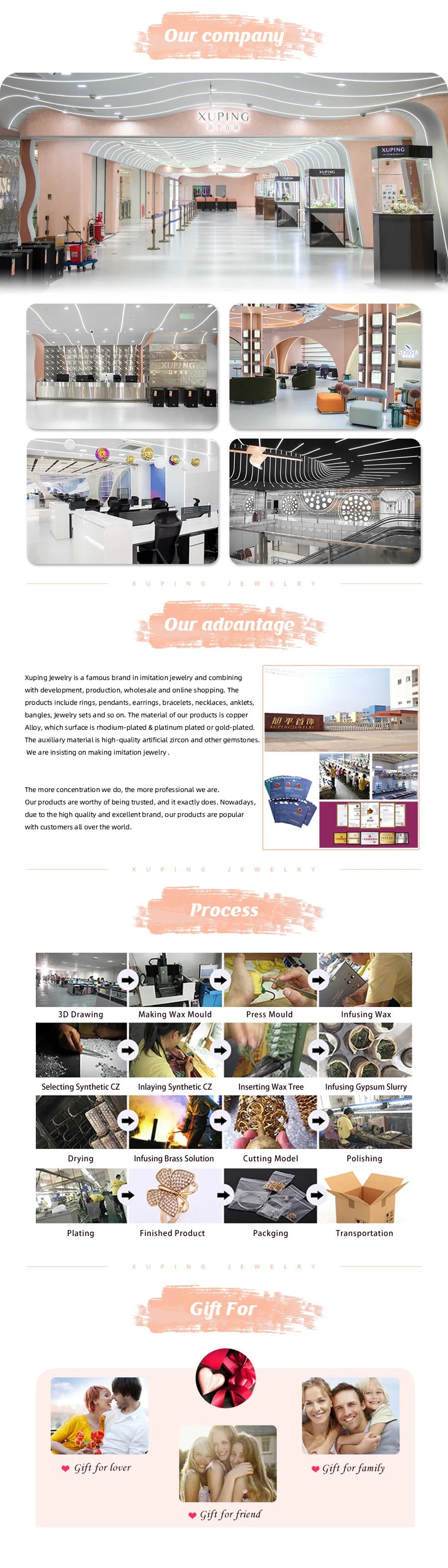 Xuping Jewelry High Quality Fashion Geometry Shaped Light Gold Color Sag Earrings for Women Valentine's Day Gifts X000837267