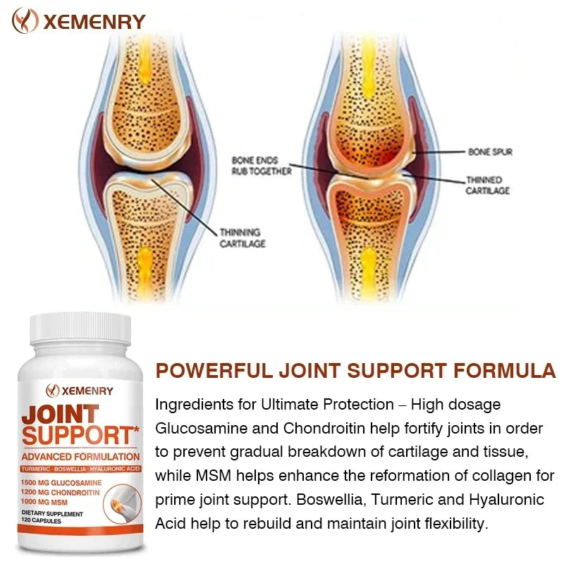 Joint Support Capsules Supplement - Arthritis Relief, Relieves Joint Pain, for Joint Health, Enhances Immunity & Muscle Health