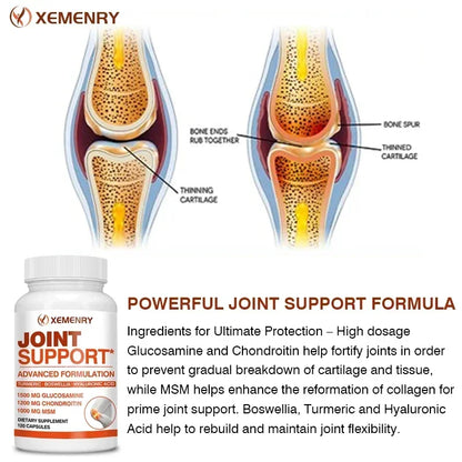 Joint Support Capsules Supplement - Arthritis Relief, Relieves Joint Pain, for Joint Health, Enhances Immunity & Muscle Health