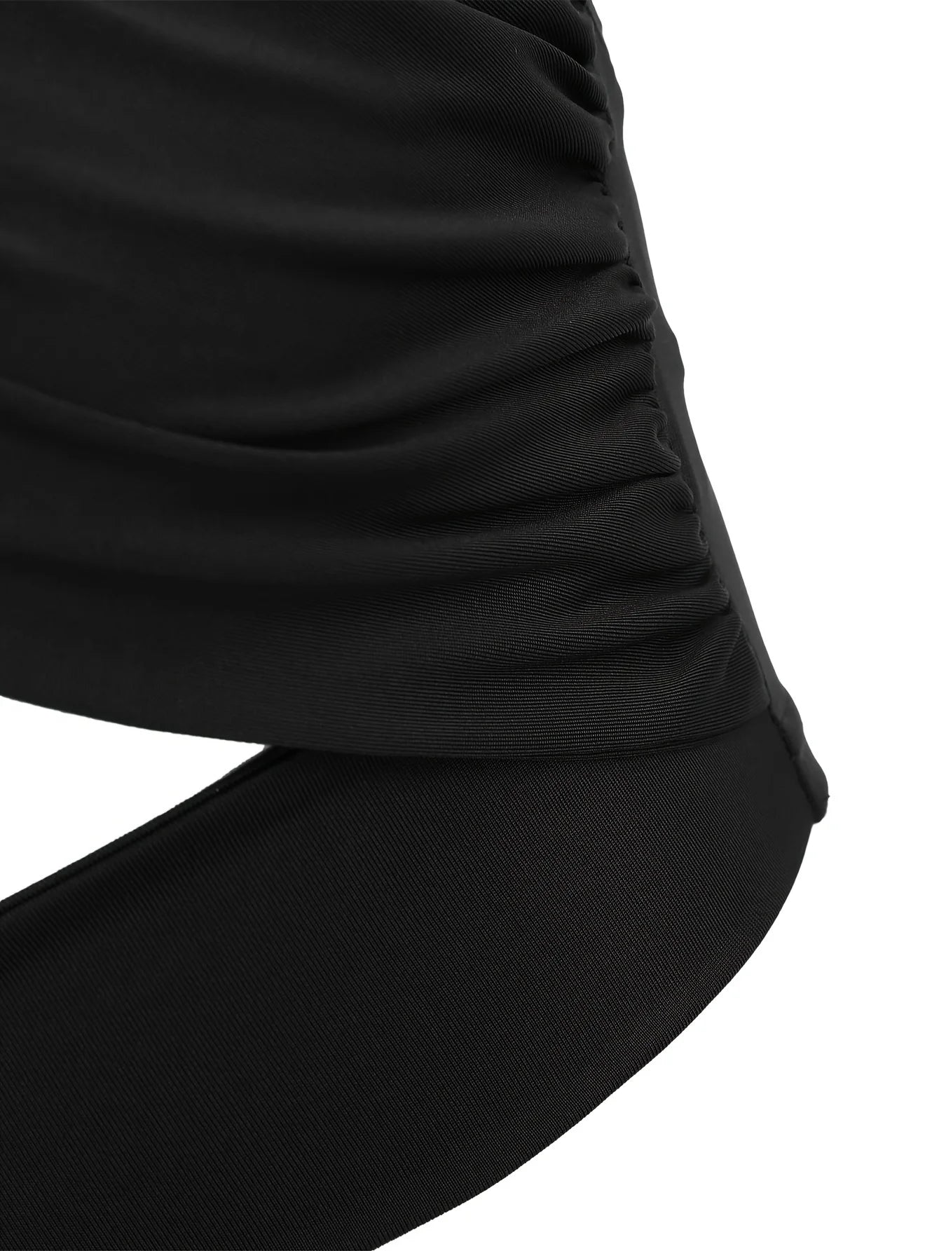 Europe and the United States solid color hanging neck small tube top hollowed out umbilical slim hot girl suspender vest