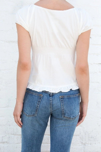 Womens Y2k Fairy Grunge Shirts Square Neck Short Sleeve Lace Patchwork Crop Top Vintage Aesthetic Clothes