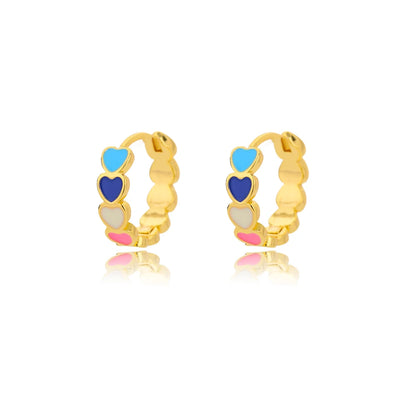 Luxury Star Pendientes Earrings For Women Girl Stainless Steel Minimalist Hoop Piercing 2025 New In y2k Jewelry aretes de mujer E2056G CHINA