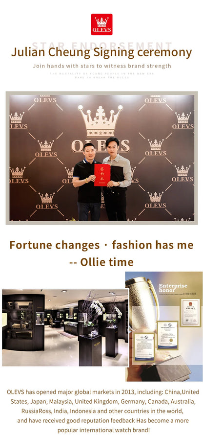 OLEVS 5618 Woman Watch Fashion Original Quartz Watch Waterproof Luminous Chronograph Date Sports Watches For Woman With Box