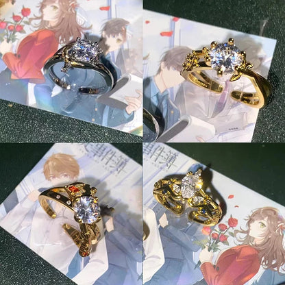 Tears Of Themis Anniversary Rings Luke Pearce Artem Wing Vyn Richter Marius Von Hagen Wedding Ring Friends Birthday Gifts Badiee Stylez