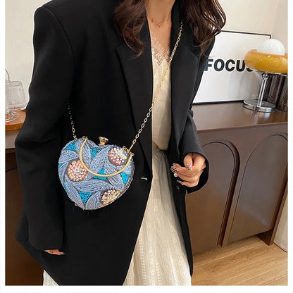 Luxury Gold Clutch Bags for Women 2025 Party Bags Evening Purse Designer Crossbody Bag New in Handbag Ladies hand bag sac femme