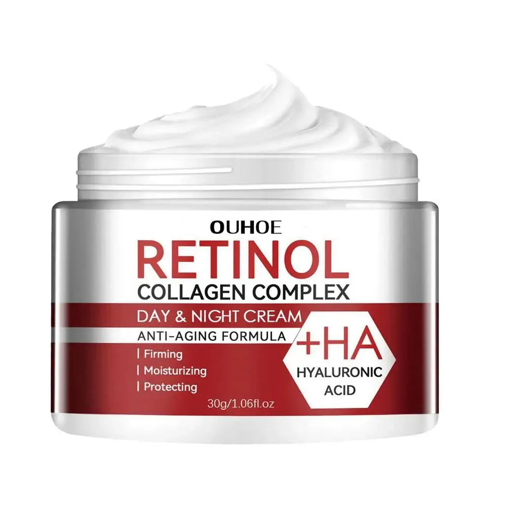 Retinol Face Moisturizer Moisturizing Retinol Cream Anti-Wrinkle Aging Moisturizing Shrink Pores Whitening Smooth Retinol 30g CHINA