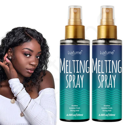 Lace Melting Spray, Lace Wig Melting Spray ,Strong Natural Finishing Hold, Wig Melting Spray & Hair Adhesive for Wigs,Wig Adhesi