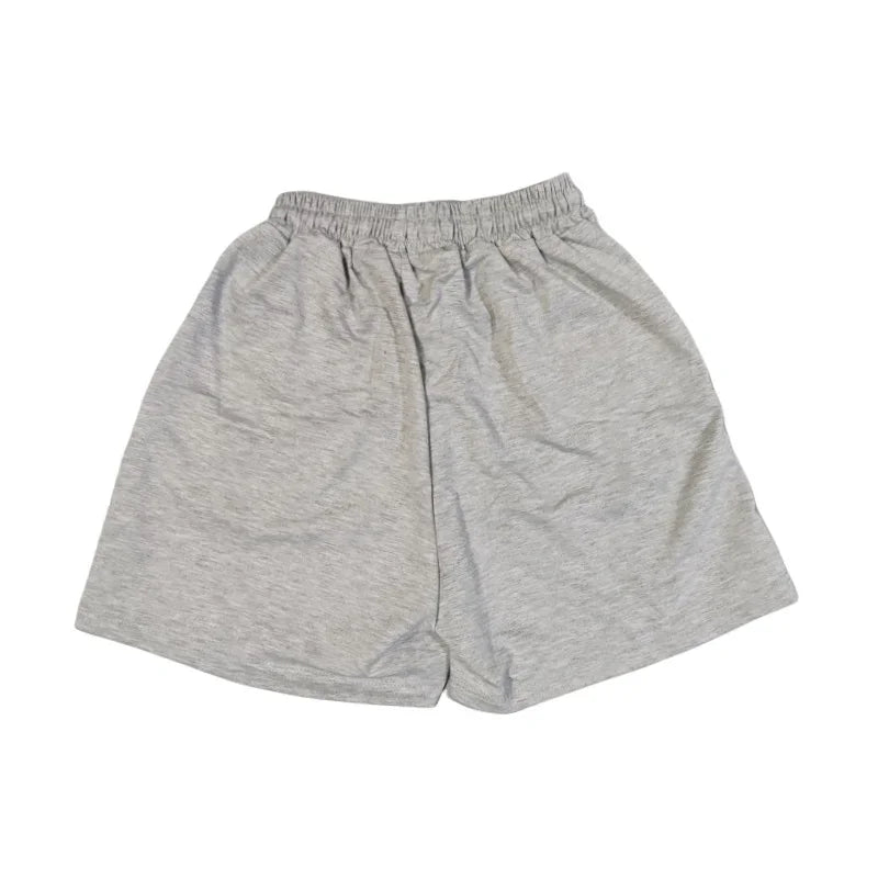 Loose Shorts Solid Pants For Women Streetwear Summer Clothes Cute Bear Printed Ropa De Mujer Elastic High Waist Casual Trousers