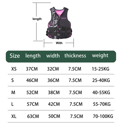 Life Jacket Neoprene Buoyancy Swimming Drifiting Boating Kayaking Vest for Adult Youth Men Women Water Sports Kayak Life Vest