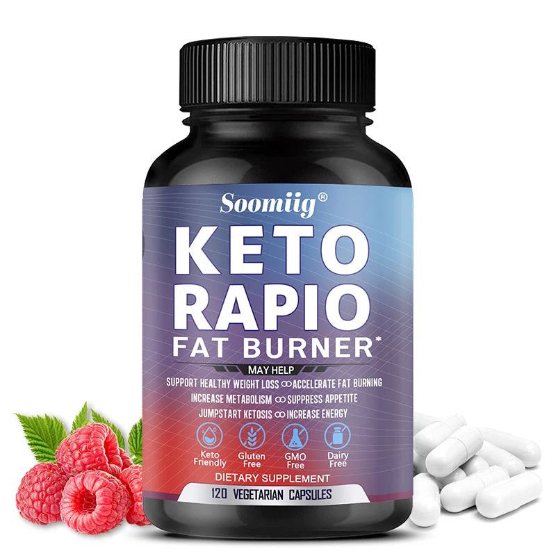 Fat Burner - Supports healthy weight loss, boosts metabolism, suppresses appetite, ketogenic diet
