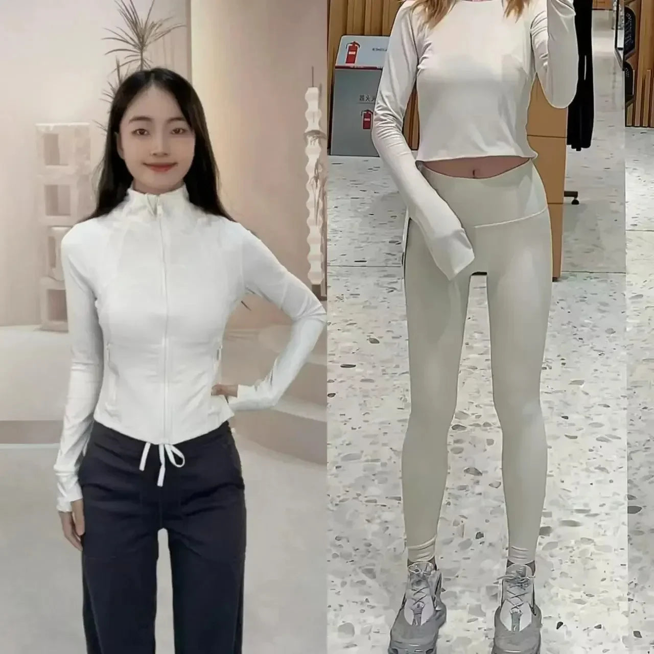 2025 Gold Label Short Sport Jacket Set Women's Yoga Clothes Slimming Fitness Jacket Active Wear Exercise Clothing Female Badiee Stylez