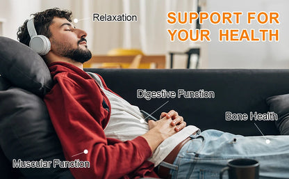 Magnesium Glycinate Supplement 400mg Magnesium with Vitamin D3 & B6 Supports Bone, Memory, Calm, Mood & improve Sleep, 120pcs