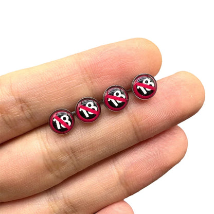 Tongue Nail Jewelry Anti Allergy Short Rod Tongue Ring Tongue Nail Spice Girl Human Body Piercing Jewelry