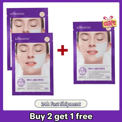 Hydrogel Smile Lines Patch Reduce Fne Lines Lifting Sagging Improve Dry Rough Smooth Enhance Skin Elasticity Moisturizing Care Buy 2 get 1 free