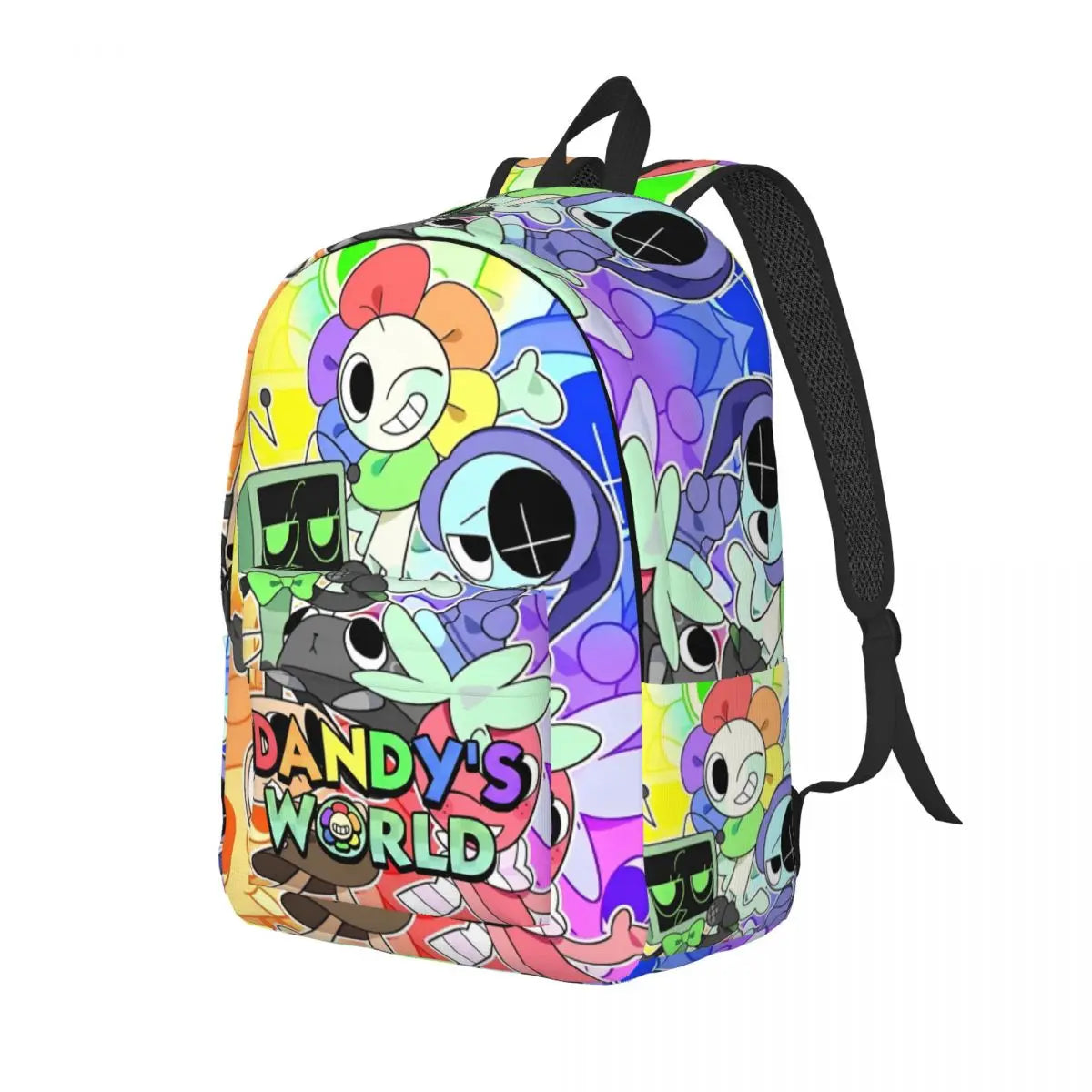 Dandys World Cool Backpack Lightweight High School Hiking Travel Game Logo Daypack for Men Women Laptop Computer Shoulder Bag 1
