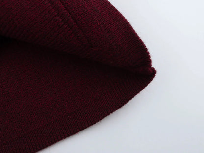 DEEABAE High Quality Women's Winter Sweater Button-decorated Pocket Knitwear Sweater Cardigan For Women Korean Popular Clothes