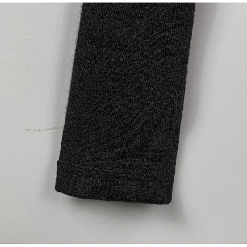 Sexy Slash Neck T Shirt Women Cotton Long Sleeves Cropped Tee Shirt Femme Slim T-shirt Female Black White Tops 2024