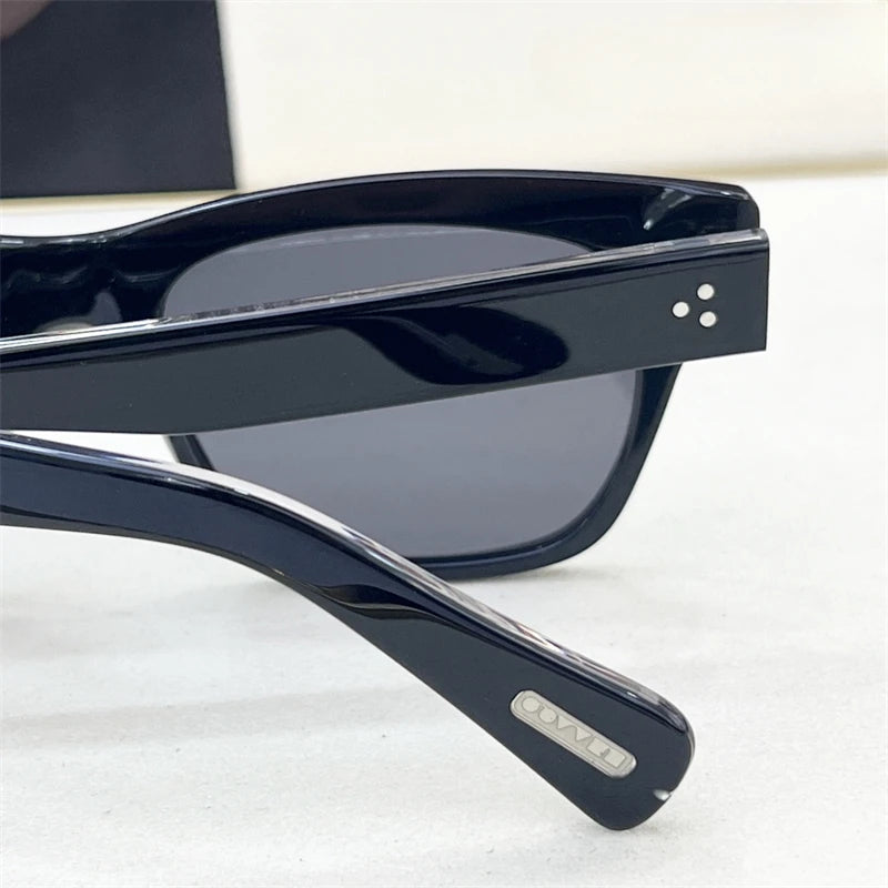 Famous Luxury Men's Sunglasses OV5524SU Square Acetate Female Women's Sunglasses BIRELL Outdoor oculos de sol masculino