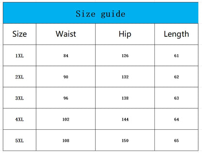 Plus Size 1XL-5XL New Women's Casual Five-point Shorts Pocket Fake Drawstring Women Clothing Beach Shorts