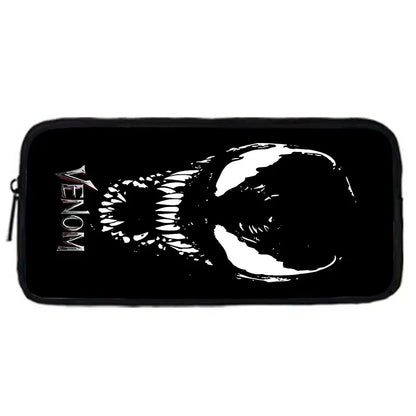 Marvels V-venoms Child School Backpack with Lunch Bags ,Pencil Bags ,School Bags for Boys Girls Best Gift XHOO1-BD-102-A5