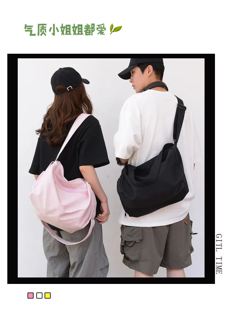 2025 Large capacity Travel Tote Bags for Women nylon Shoulder Messenger Bag Sports Yoga Satchels Fashion Woman Handbag