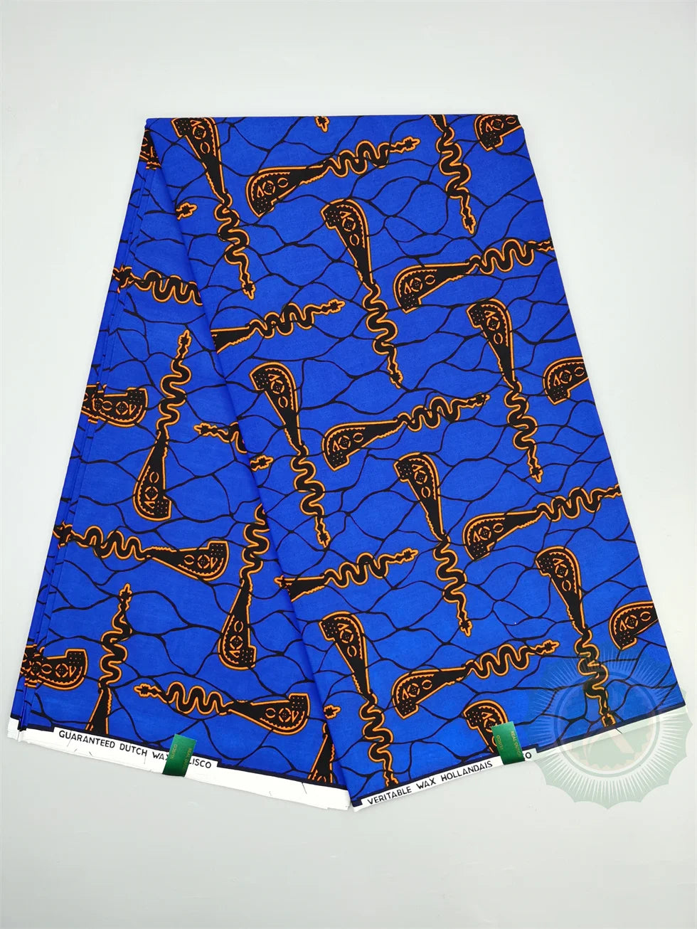 Classical Veritable Wax Guaranteed Real wax print fabric dutch hollandais pagne africa Dress 100% cotton 6yards Apricot 6Yards 950g