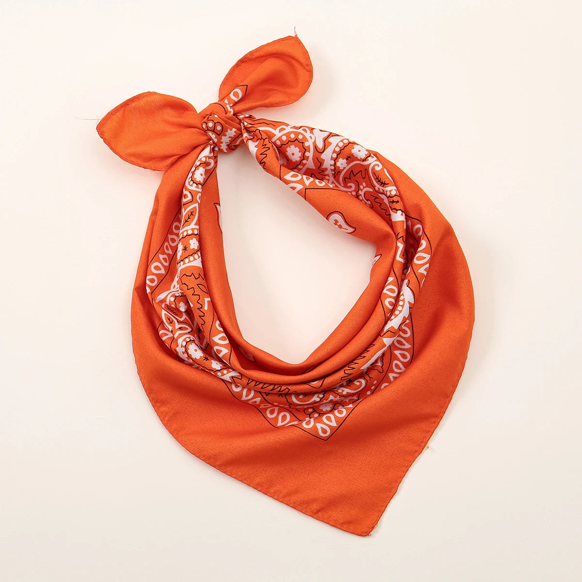 Bohemian Print Bandana Paisley Printed Headbands Hiphop Kerchief Outdoor Unisex Headband Wrist Wraps Face Mask Handkerchief FJ836-10