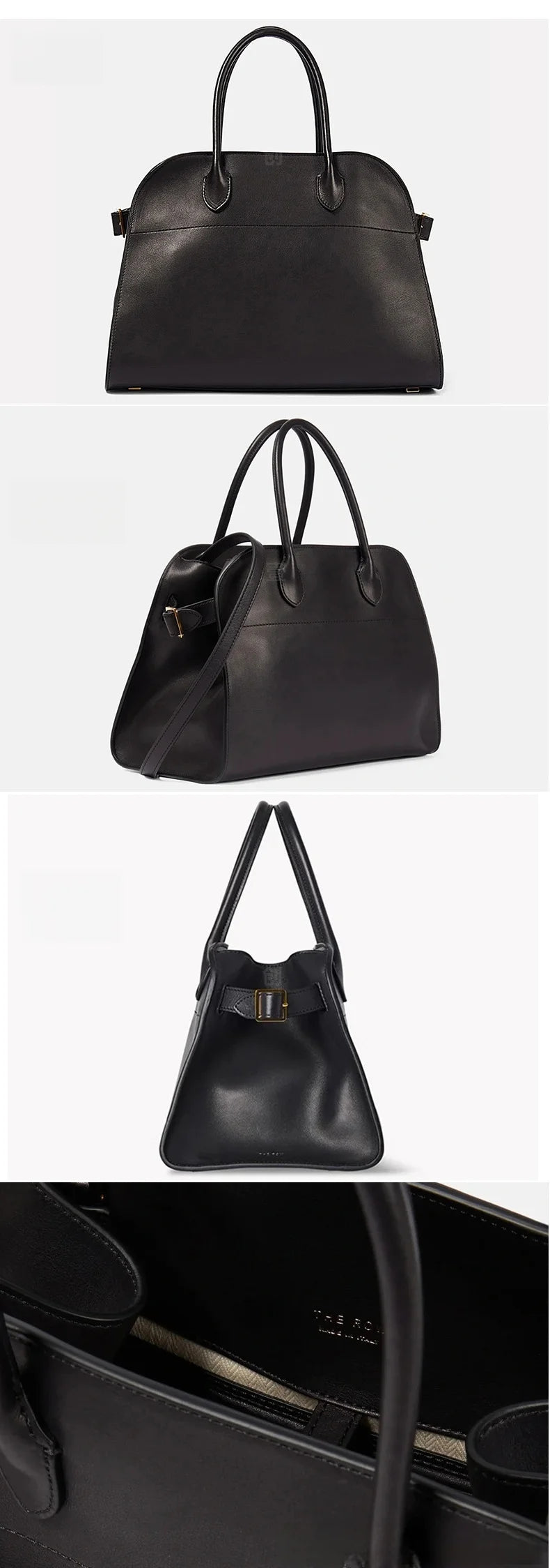 Handbag Tote Tote Commuter Leather Large Capacity Computer Bag White Soft Breathable Handbags Traveling