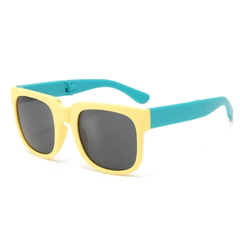 Spring and Summer Sun Shading Children's Folding Decorative Glasses Candy Colored Glasses Sunglasses