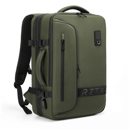 Travel Men Expanded Laptop Backpack vacuum compression hiking Backpack USB charging Business Large Capacity Backpack For Pumps NO Pumps 1