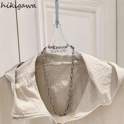 Summer Hoodies Women's Clothing Short Sleeve Hooded Half Zipper Y2k Tops Streetwear Casual Fashion Korean Sweatshirt Ropa Mujer