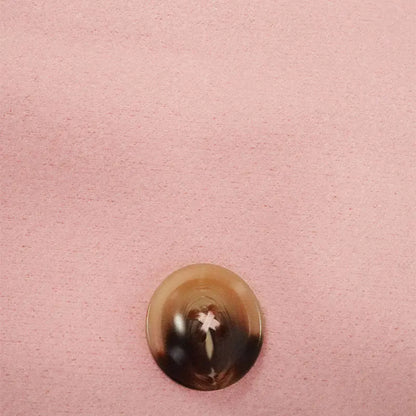 Women Trench New Autumn Winter Pink Coat Fashion Streetwear Suit Collar Button Elegant Lady Coat Trench Slim Versatile Clothing