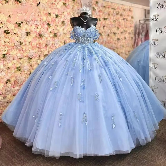 Shinny Party Dress 15 Quinceanera Dresses Ball Gown Luxury 15 Year Old Dress Formal Dress For 15 Years Party Customized Badiee Stylez
