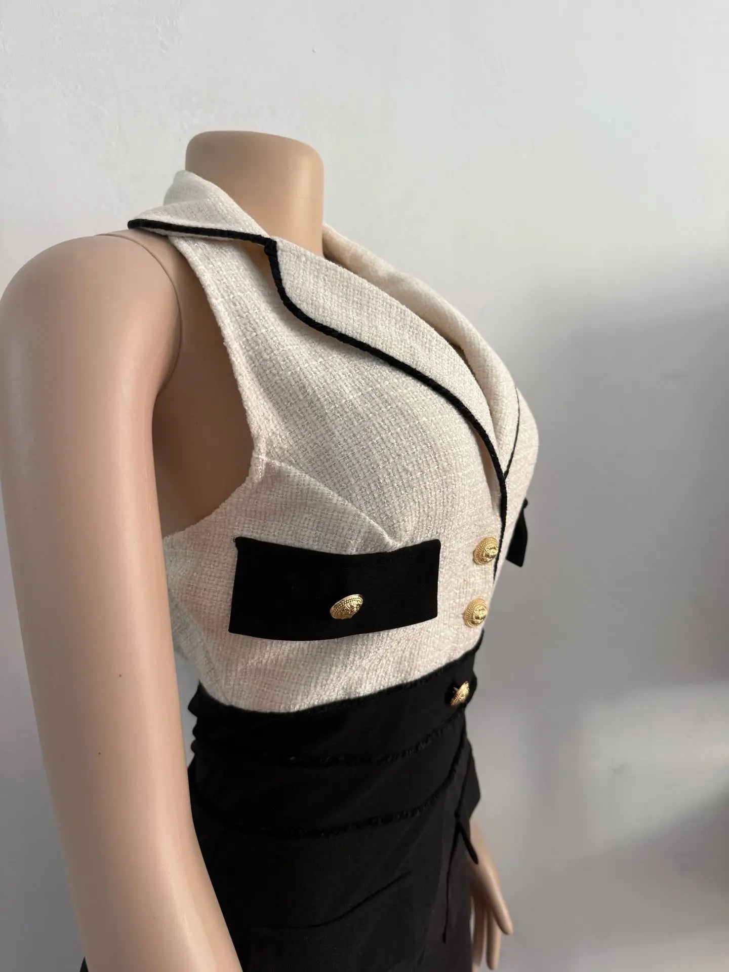 Elegent Office Lady Jumpsuits for Women Full Length Summer V Neck Sleeveless Blazer Jumpsuit High Waist Sexy Backless Jumpsuit Badiee Stylez