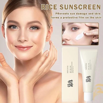 Summer sunscreen anti-ultraviolet skin care cream SPF50+ PA++++ travel outdoor sunscreen moisturizing and nourishing skin