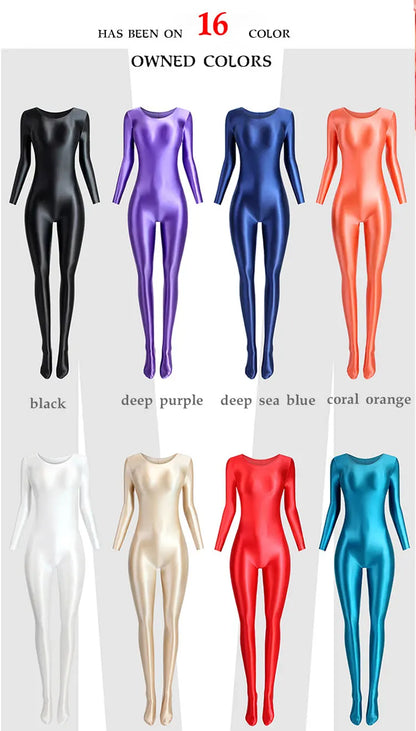 Sexy Women’s Bodycon Unitard Jumpsuit – Yoga, Dance, Gym & Winter Skiing, Seamless, Comfortable and Flexible Badiee Stylez